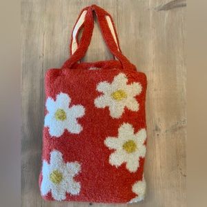 NWT Free People Flower Power Scarf and Tote Set